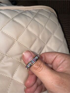 Kendra Scott “Jack” Multicolor Baguette Crystal Eternity Band